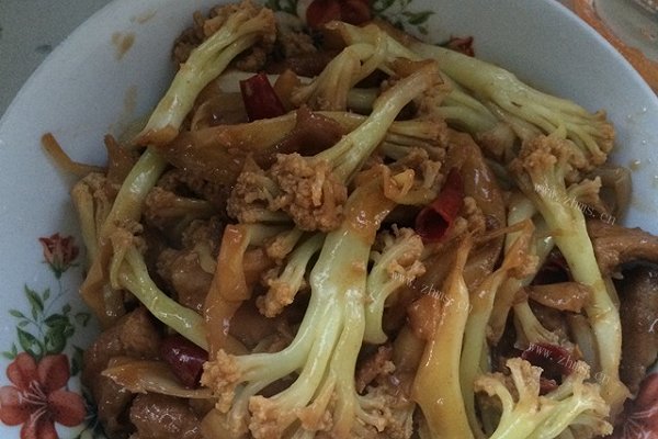 好吃的有机花菜