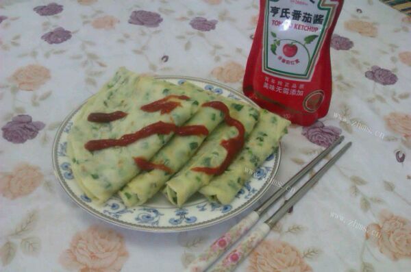 韭菜鸡蛋饼