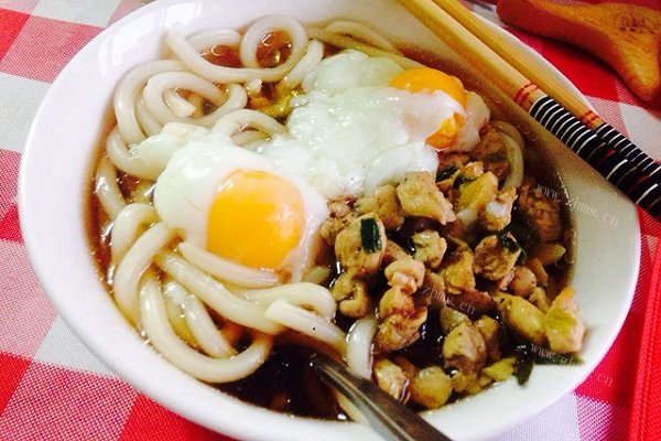 乌冬面温泉煮蛋