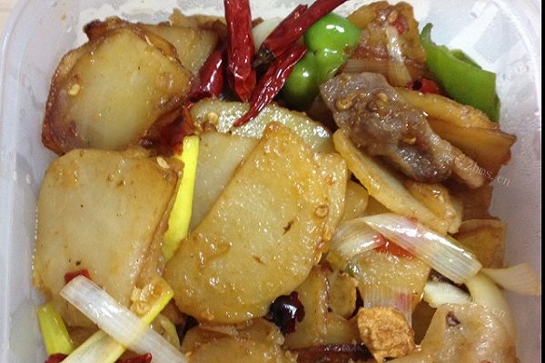 美味干锅土豆片