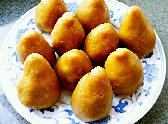 苦荞牛奶玉米窝窝头