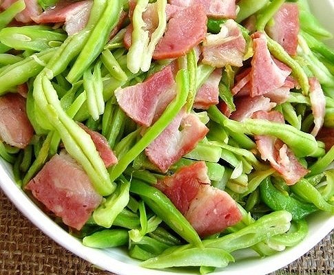 发现微妙乐趣 培根四季豆