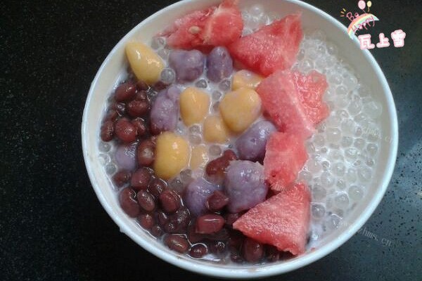 红豆芋园西米捞「清爽夏日」