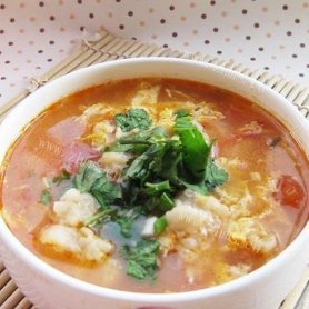 自制西红柿疙瘩汤