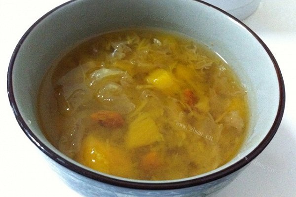美味银耳南瓜糖水
