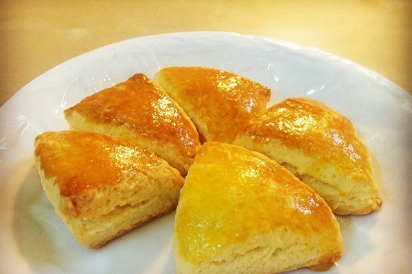 自制淡奶油司康