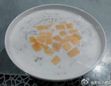 椰汁西米露