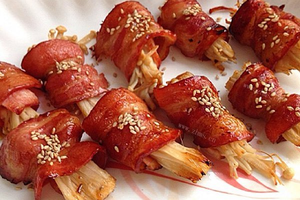 美味金针菇卷