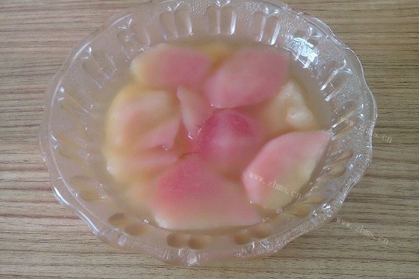 家庭版糖水桃子