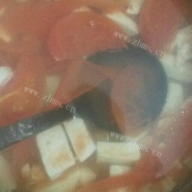 自制西红柿豆腐汤