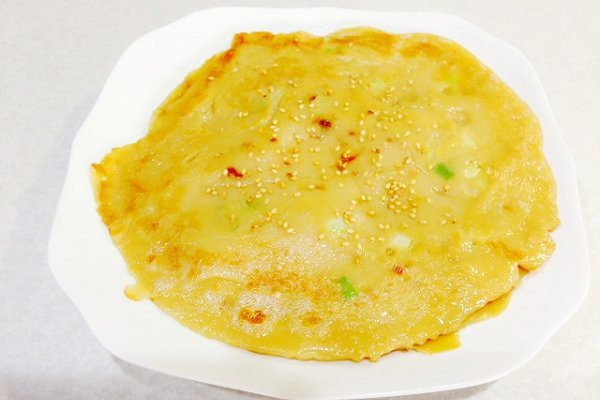 家庭版的葱油饼