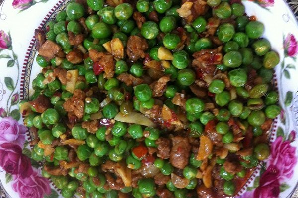 青豆公主炒肉末