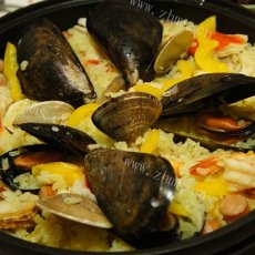 西班牙海鲜大锅饭