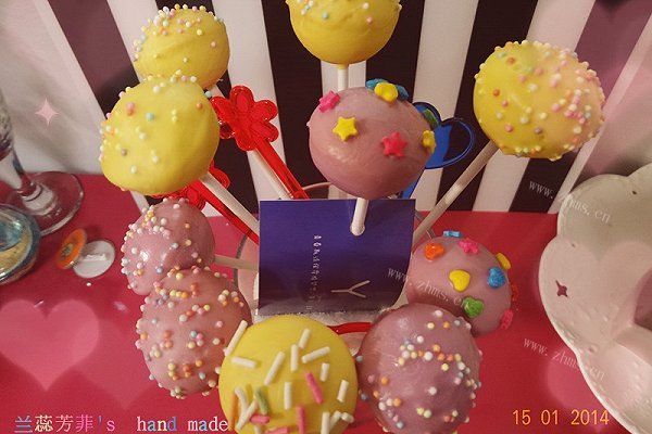 棒棒糖蛋糕cake pops