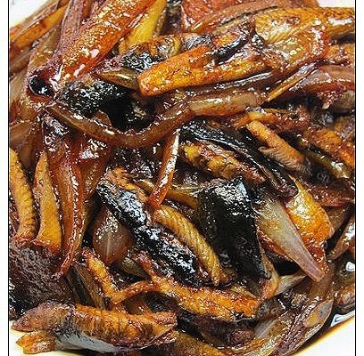 「自制」美味的葱爆鳝丝