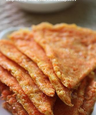 胡萝卜鸡蛋饼
