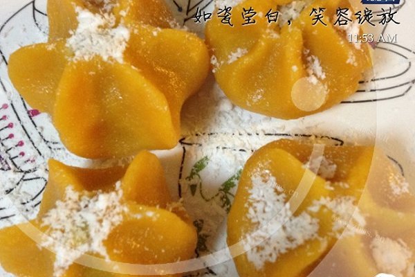 南瓜饼新吃法