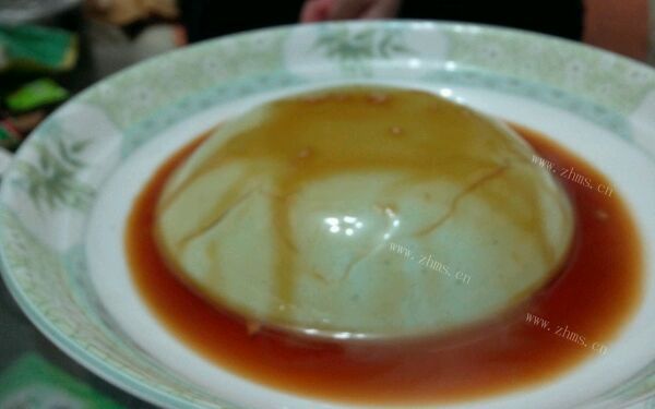 抹茶牛奶布丁（超级简单）