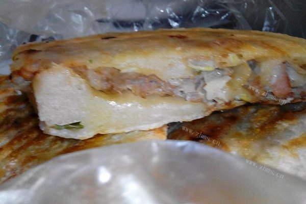 自制千层肉饼