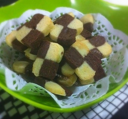 DIY棋格饼干