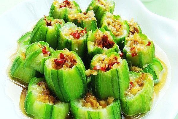 蒜蓉蒸丝瓜