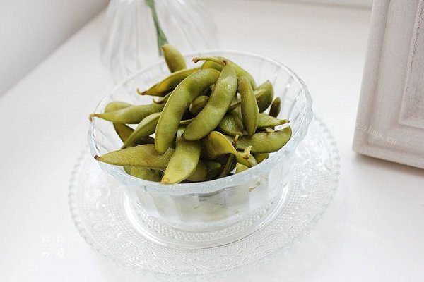 家常水煮毛豆
