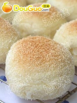 美味早餐椰丝面包