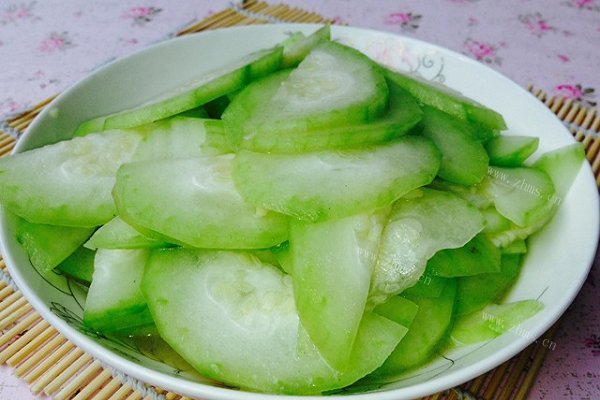 消脂减肥最佳选择-清炒节瓜