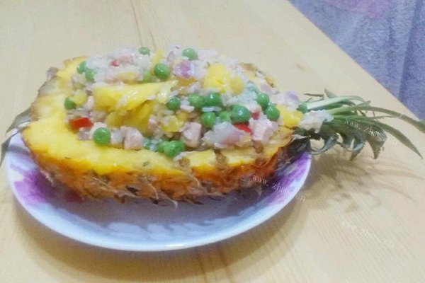 菠萝鸡肉饭