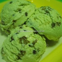 #爱美食#蜜豆抹茶冰淇淋