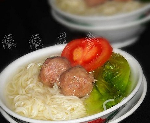 牛肉丸清汤面