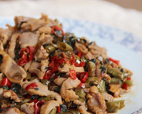 饭遭殃之酸辣鸡胗