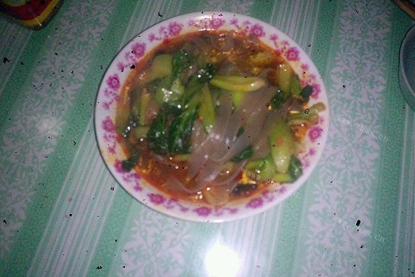 青菜烧粉带