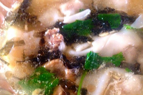 鸡汤紫菜馄饨