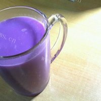宿舍速成版-紫薯牛奶燕麦粥