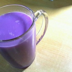 宿舍速成版-紫薯牛奶燕麦粥