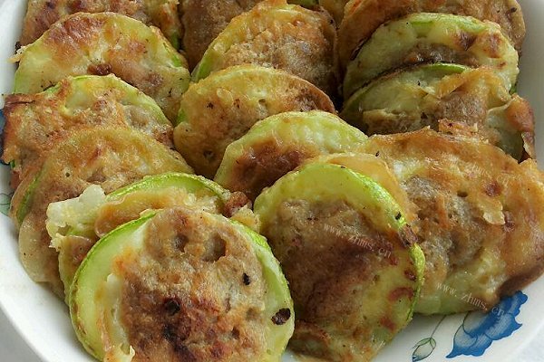 西葫夹馅小煎饼