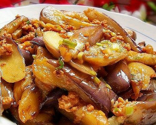 美味肉末烧茄子