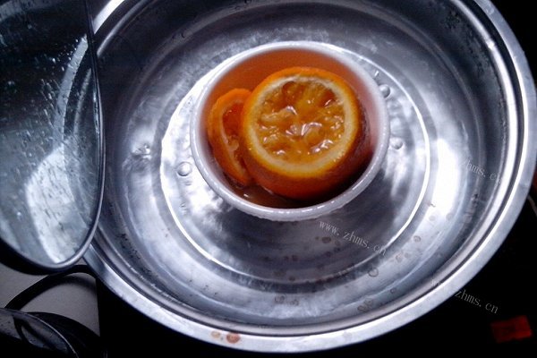 盐蒸橙子（止咳嗽偏方）
