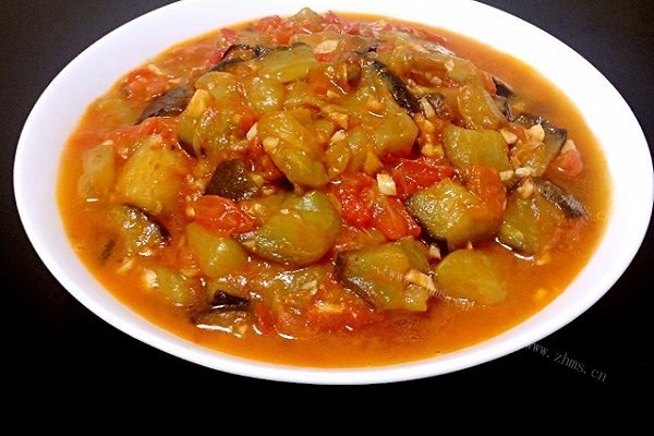 西红柿烧茄子