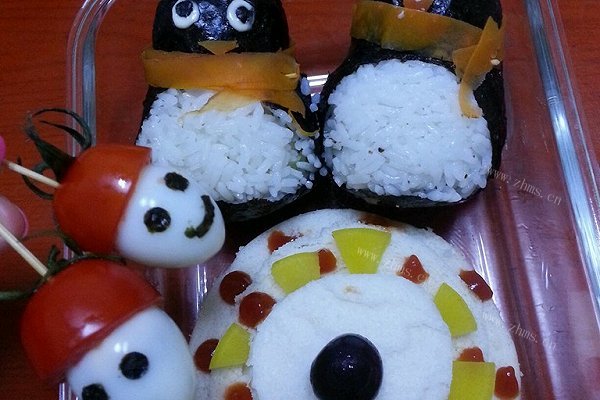 生日QQ企鹅便当