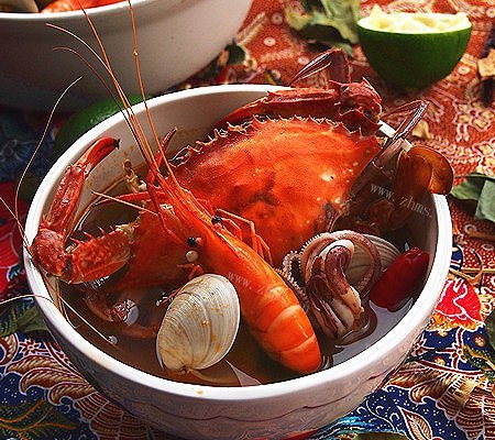 冬阴功海鲜汤