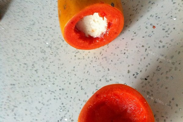 木瓜牛奶冻