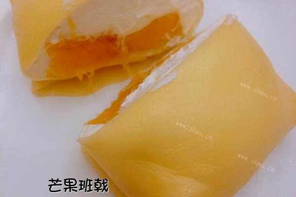 自制芒果班戟
