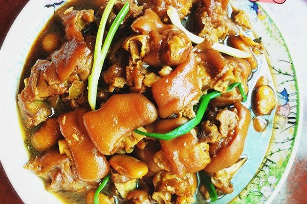 白芸豆烧猪蹄