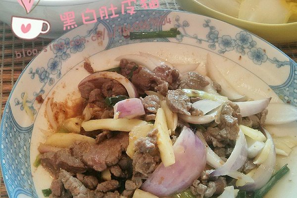 沙茶酱捞起潮汕牛肉