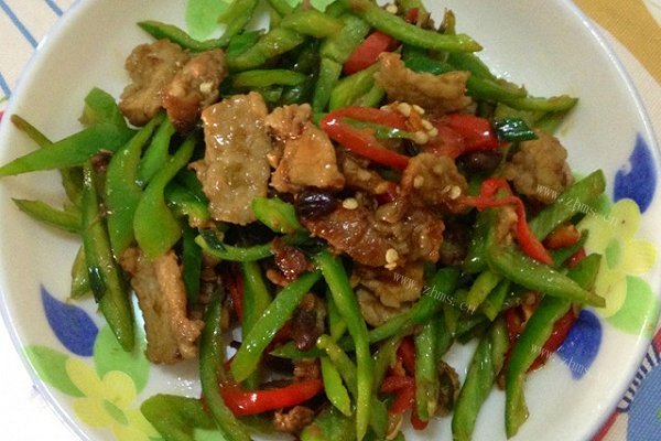 干煸五花肉