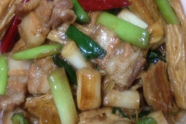 家常腐竹炒肉