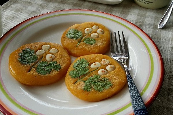 杏仁南瓜饼