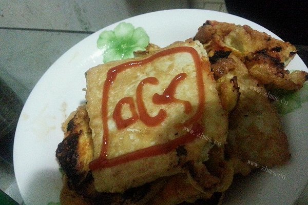 蛋煎豆腐